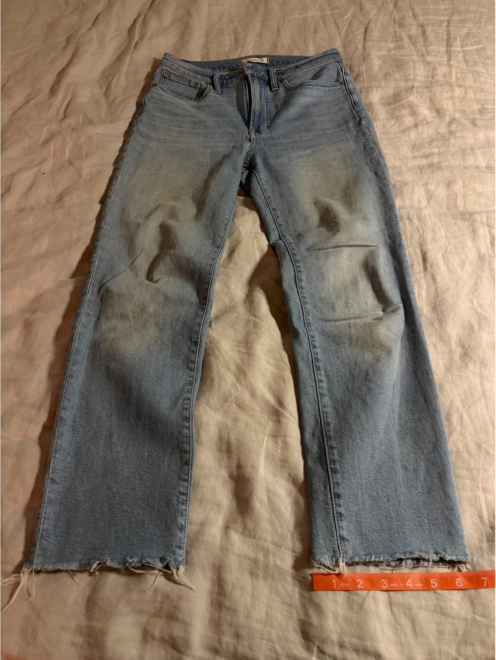 2000s madewell light wash denim jeans